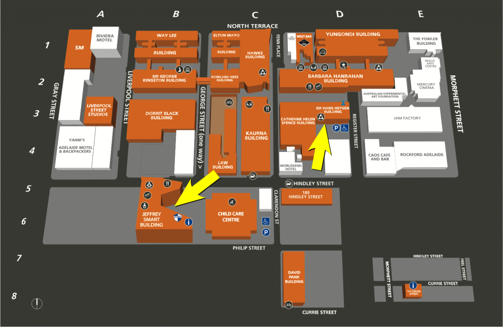 City West map